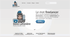 Desktop Screenshot of denislafreniere.com